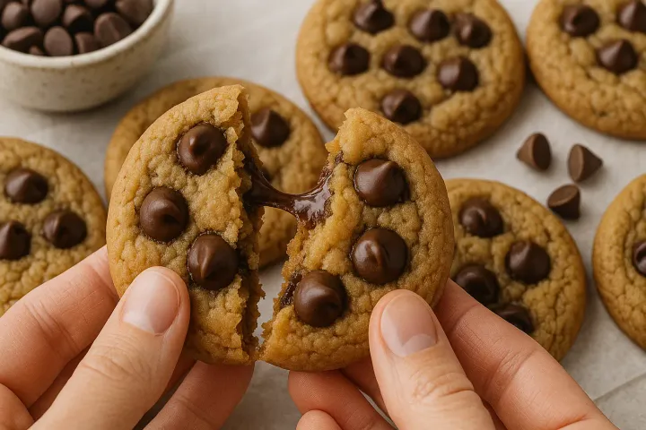 vegan chocolate chip cookies